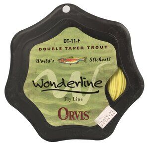 NEW Orvis Double Taper Trout Wonderline Flyline DT 11 F (DT11F) (DT-11-F) Yellow